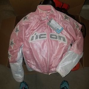 Icon womens size M Hooligan Streetbike Padded Coat